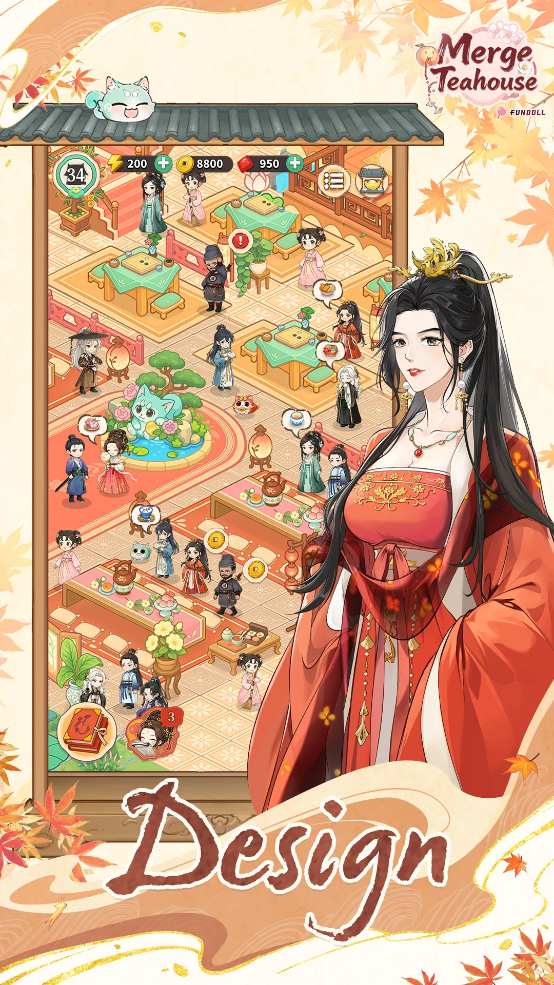 Merge Teahouse：Journey screenshot