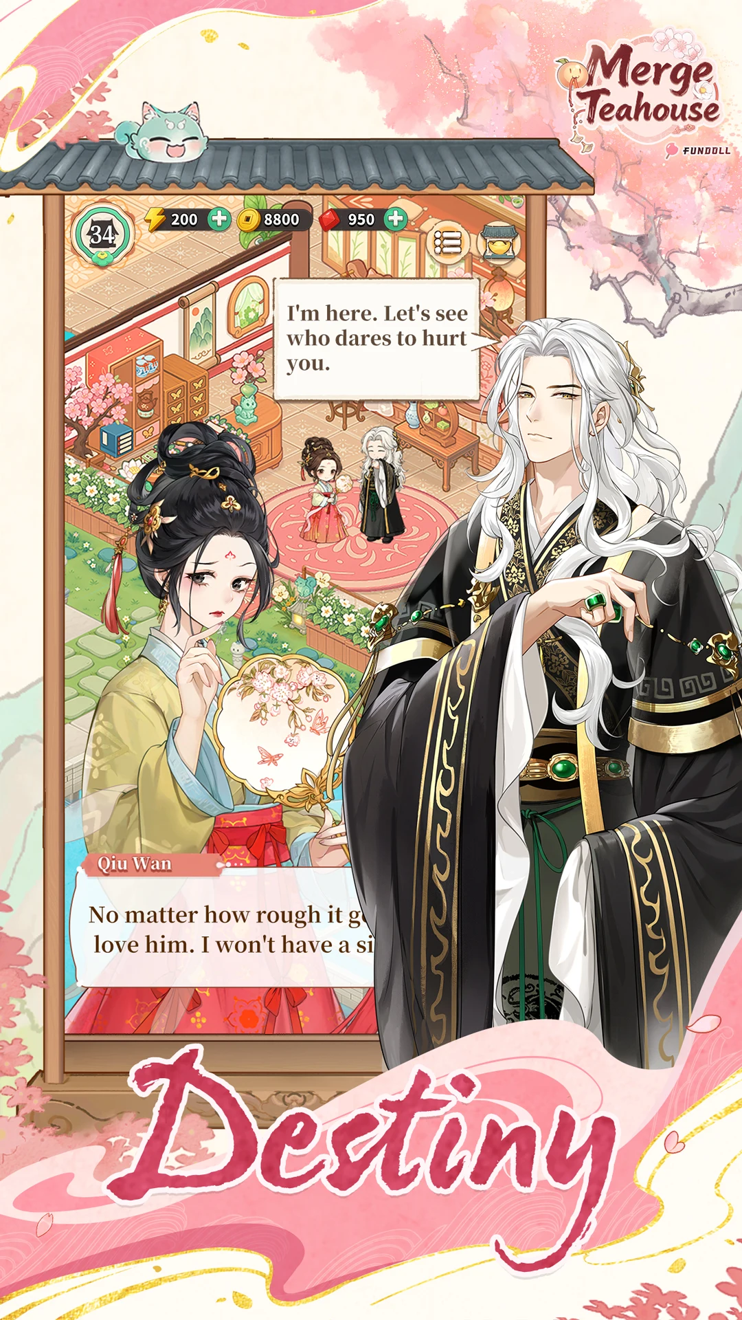 Merge Teahouse：Journey screenshot